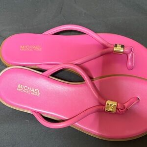 Michael Kors Vibrant Pink Sandals